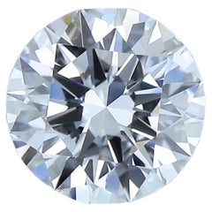 1pc Sparkling Natural cut Round diamond in a 1 carat