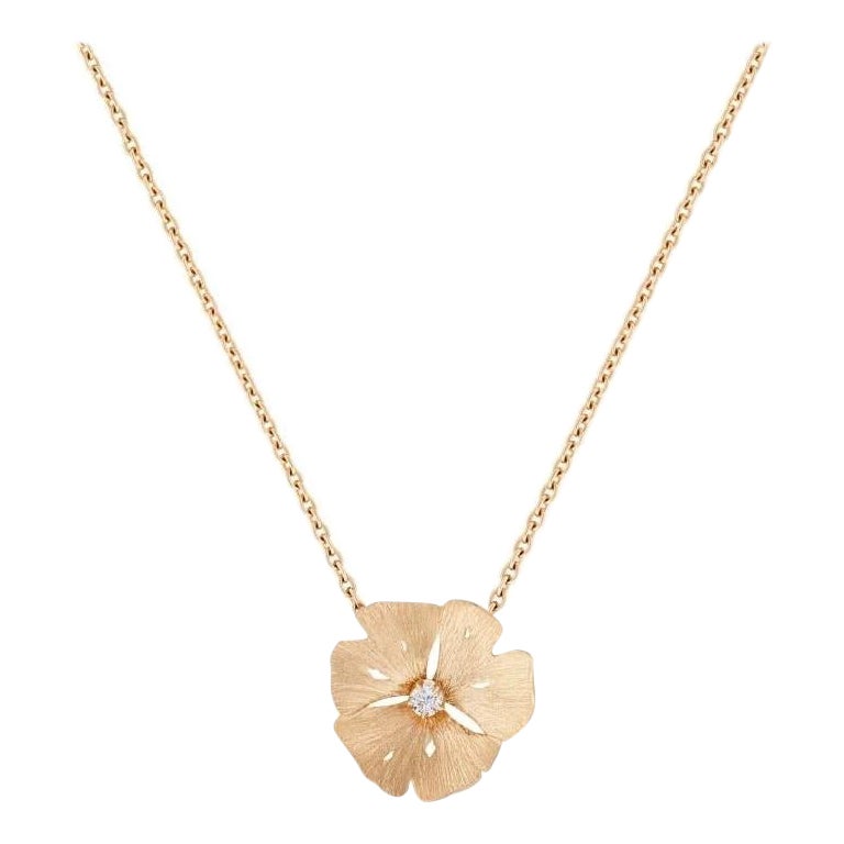 Maison Vever Ginkgo Necklace Small Model For Sale