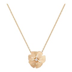 Maison Vever Ginkgo Necklace Small Model