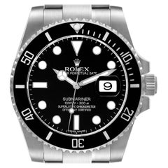 Rolex Submariner Date Black Dial Steel Mens Watch 116610