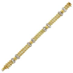 Buccellati Gold Bow Motif Bracelet