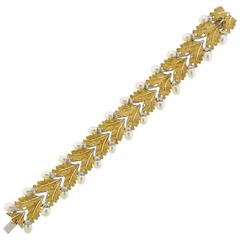 Buccellati Gold Pearl Bracelet 12