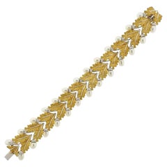 Buccellati Gold Pearl Bracelet