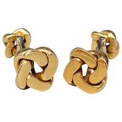 VAN CLEEF & ARPELS Gold Knot Cufflinks 11