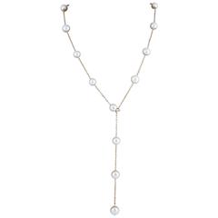 Fancy Cultured Pearl Lariat Necklace