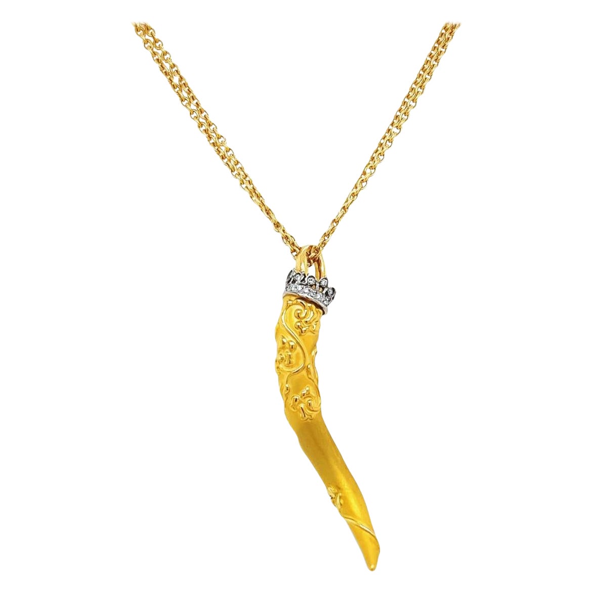 Sterling Italian Horn Pendant 001-606-03800 SS Chelmsford | Charles  Frederick Jewelers | Chelmsford, MA
