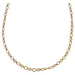 Used Cartier Anchor Chain Necklace