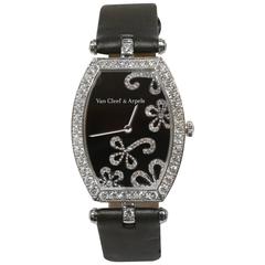 Rare Van Cleef 
Arpels, 18k gold watch.