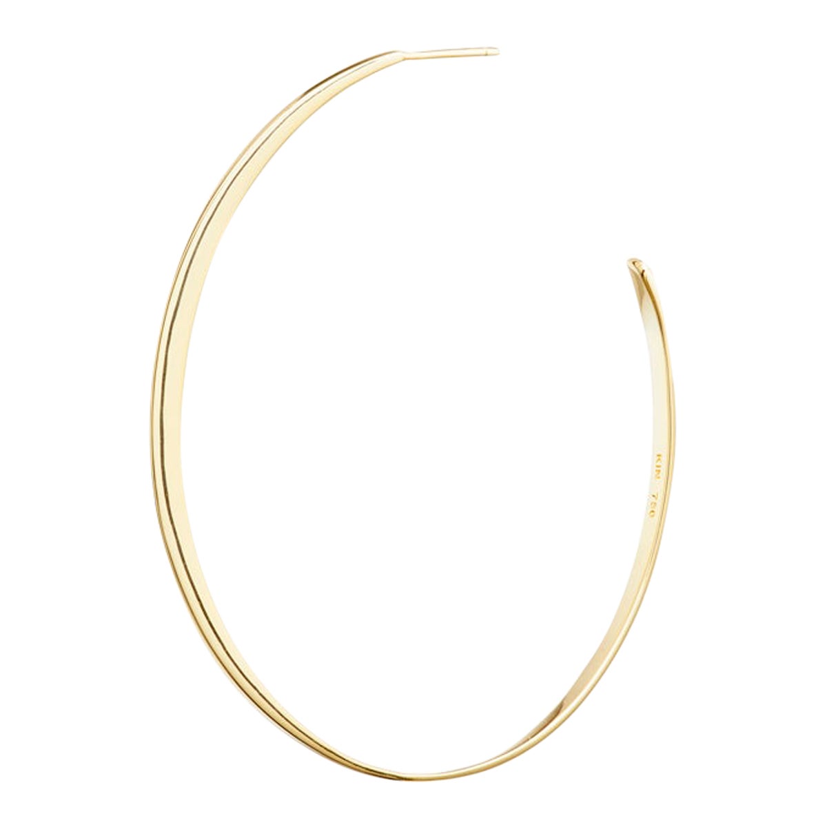 GLOW LARGE Earring - 18k gold For Sale