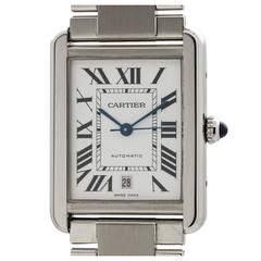 Cartier Tank Solo XL Stainless Steel circa 2010+ 