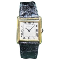 Vintage Cartier Square Tank by Bueche Girod 