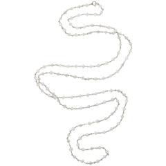 Gold and Diamond Bead Chain