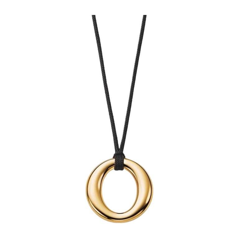 TIFFANY & Co. Elsa Peretti 18K Gold Sevillana Pendant Necklace For Sale