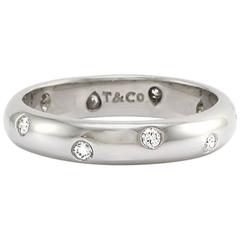 Tiffany & Co. Etoile Diamond Platinum Eternity Ring