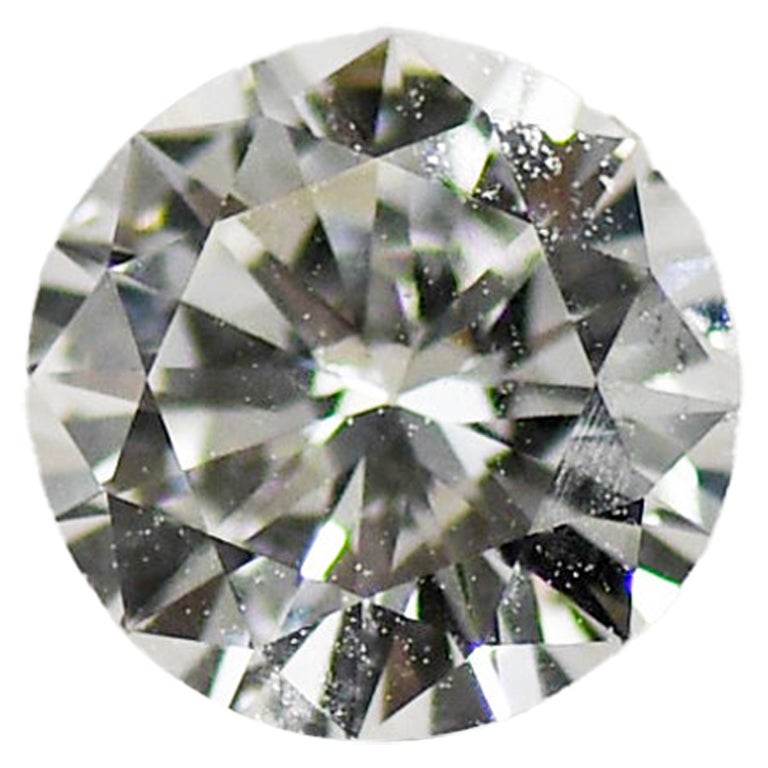 Diamante suelto brillante redondo certificado por GIA de 0,68 ct