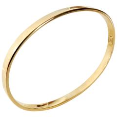 Tiffany & Co. Gold Italy Bangle Bracelet
