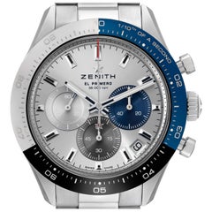 Zenith Chronomaster Sport 41mm Steel Mens Watch 03.3103.3600 Box Card