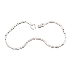 Cartier Agrafe All Diamond 18k White Gold Necklace