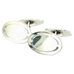 Georg Jensen Estate Mens Cufflinks Silver