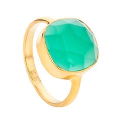 18 Karat Gold Herz-Chakra-Ring von Elizabeth Raine