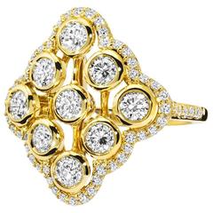 Acai Diamond Gold Ring