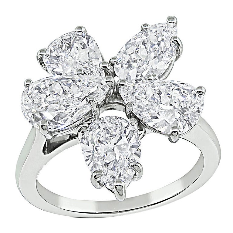 GIA Certified 3.99ct Diamond Ring For Sale