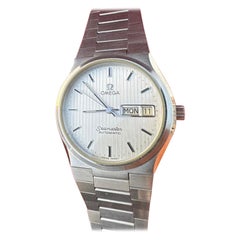 Omega Seamaster Day Date ST 3660868 Superba Cal 1020 Raro quadrante a righe Vintage