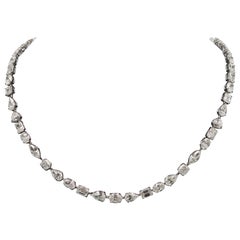 Emilio Jewelry Gia Certified 37 Carat Necklace 