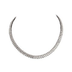 Emilio Jewelry 33.00 Carat Diamond Necklace 