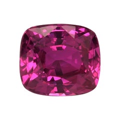 Used GIA Certified 2.06 Carats Unheated Pink Sapphire 