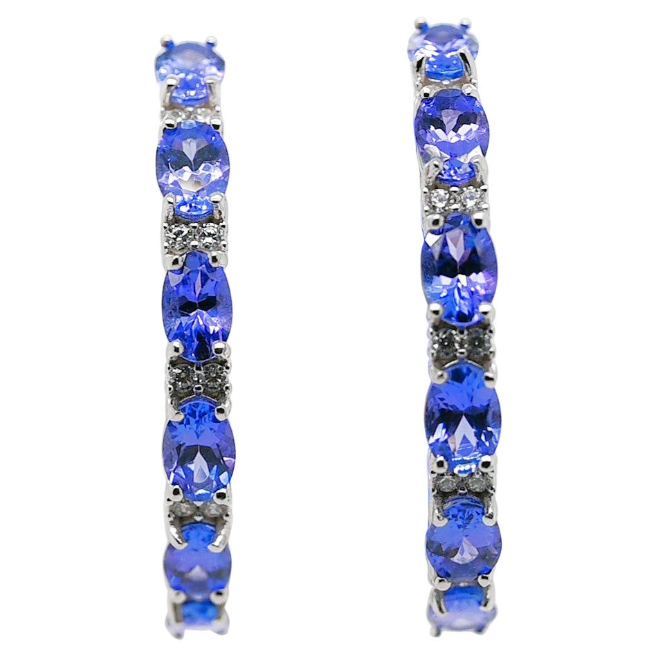 925 Sterling Silver Rhodium Plated Drop Earring For Women