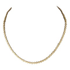 Chopard 18 Karat Gelbgold Kette Halskette