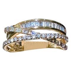 Anello con diamante Effy in oro rosa 14k.