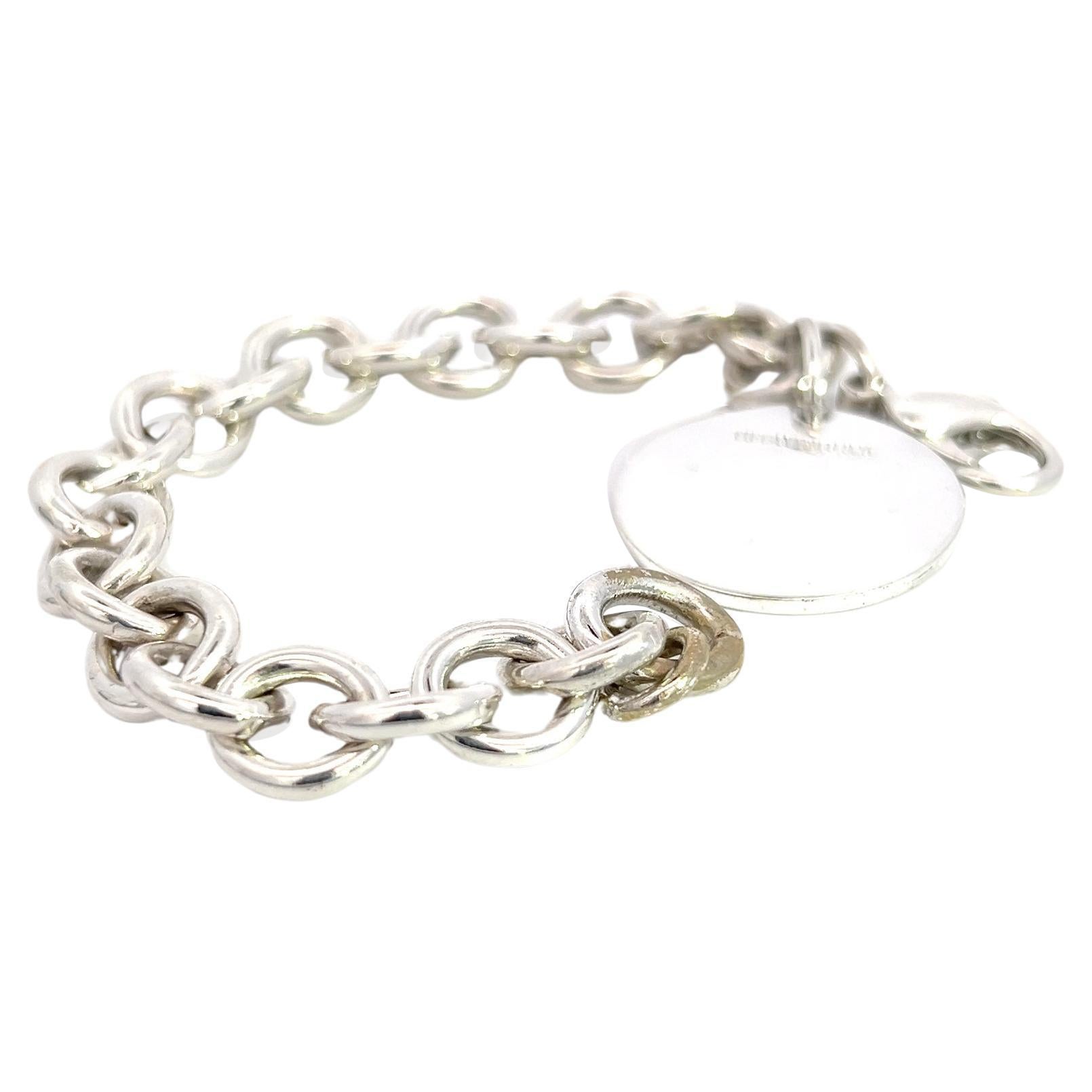 Tiffany & Co Estate Bracelet 6.75" Sterling Silver