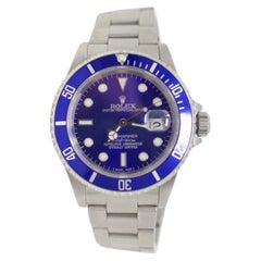 Rolex Herren Submariner 16610 Blau 40mm Austernstahl für Herren