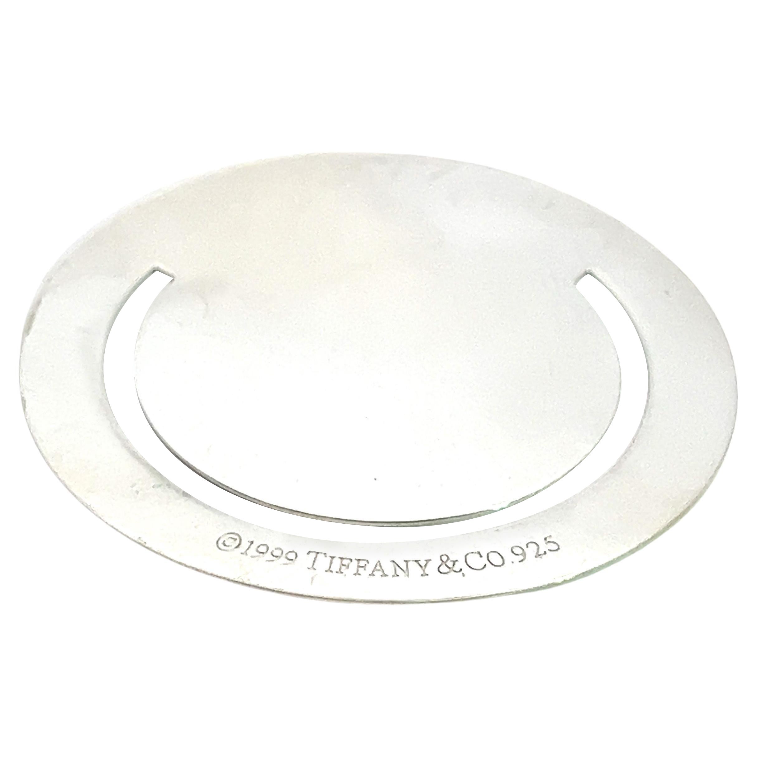 Marcapáginas de la finca Tiffany & Co Plata de ley
