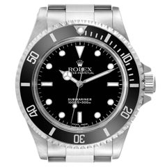 Rolex Submariner No Date 40mm 2 Liner Steel Mens Watch 14060