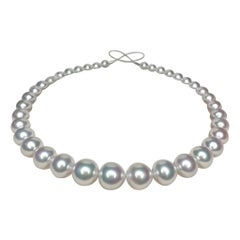 Autore Australian South Sea  Collana con fili di perle