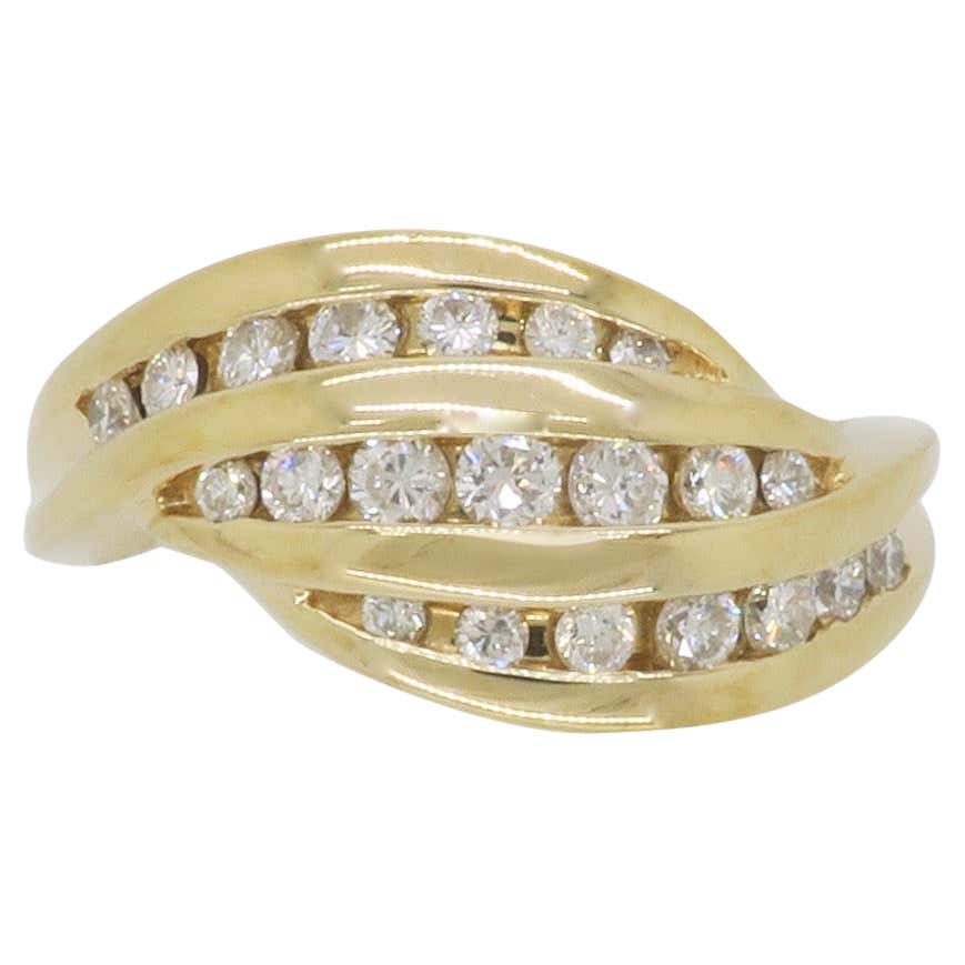 Rhodolite Garnet and Diamond Cocktail Ring at 1stDibs | amethyst ring ...
