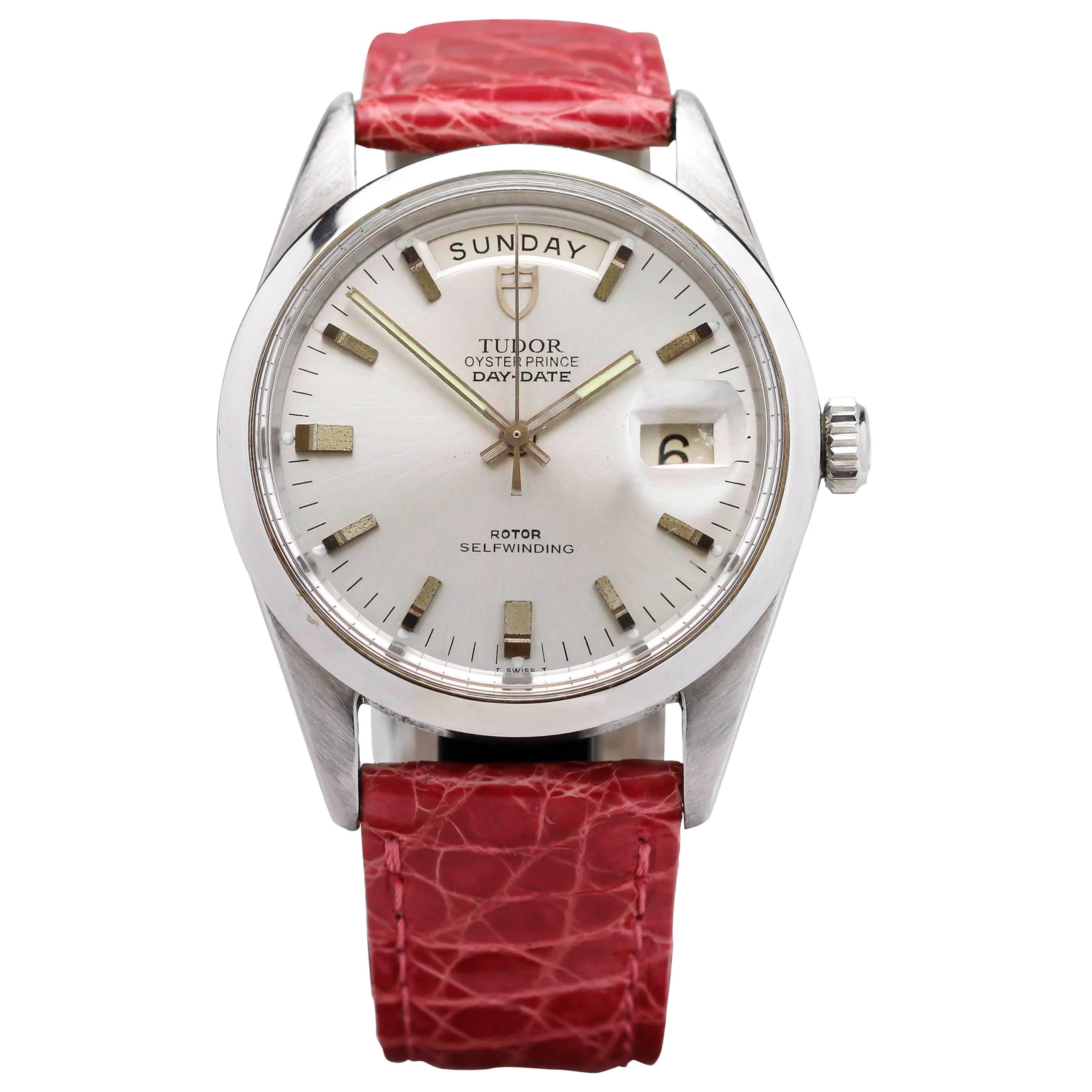Tudor Stainless Steel Oyster Prince Date+Day Ref 7017/0