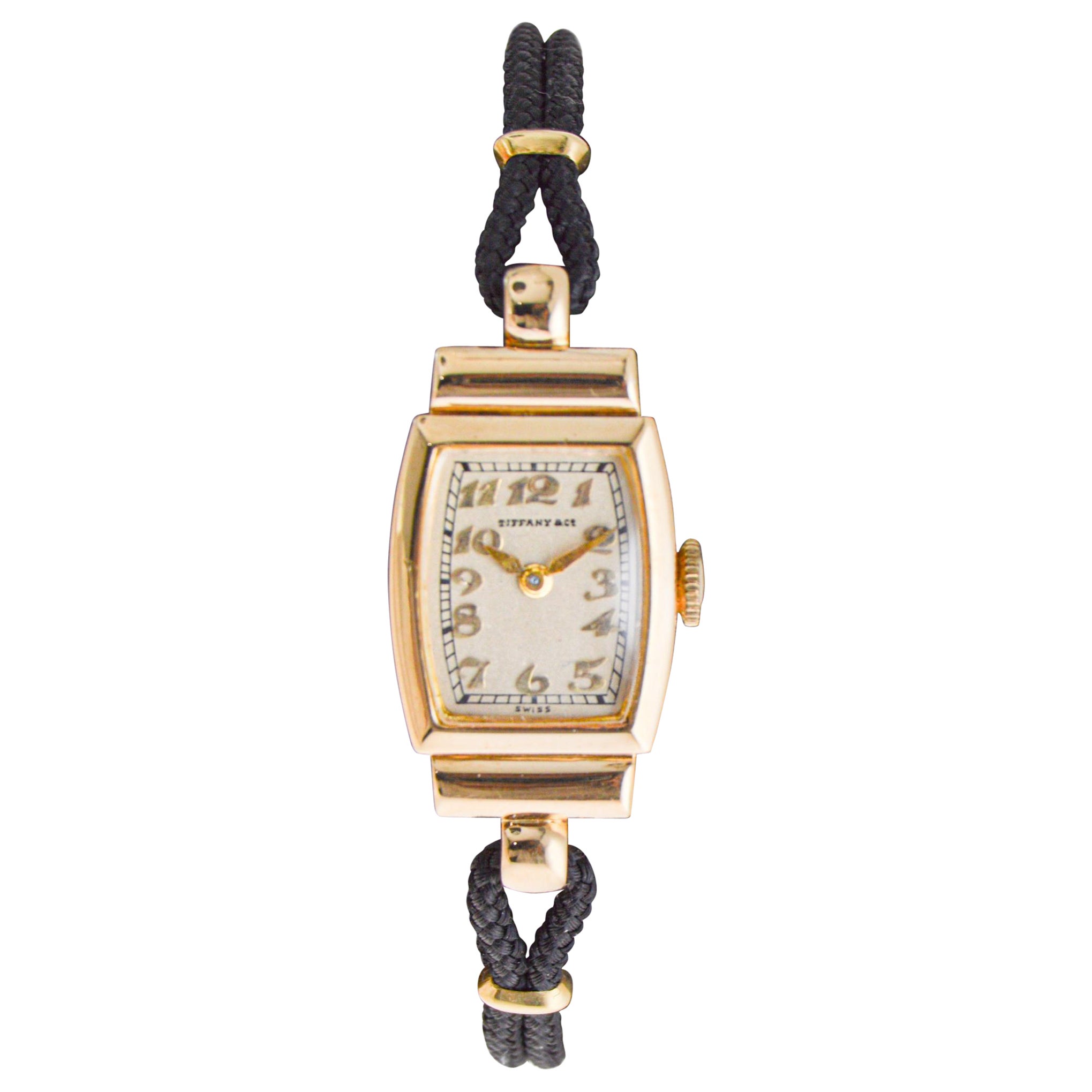Patek Philippe 18Kt. Massives Gelbgold Art Deco Dress Watch 1920er Jahre im Angebot