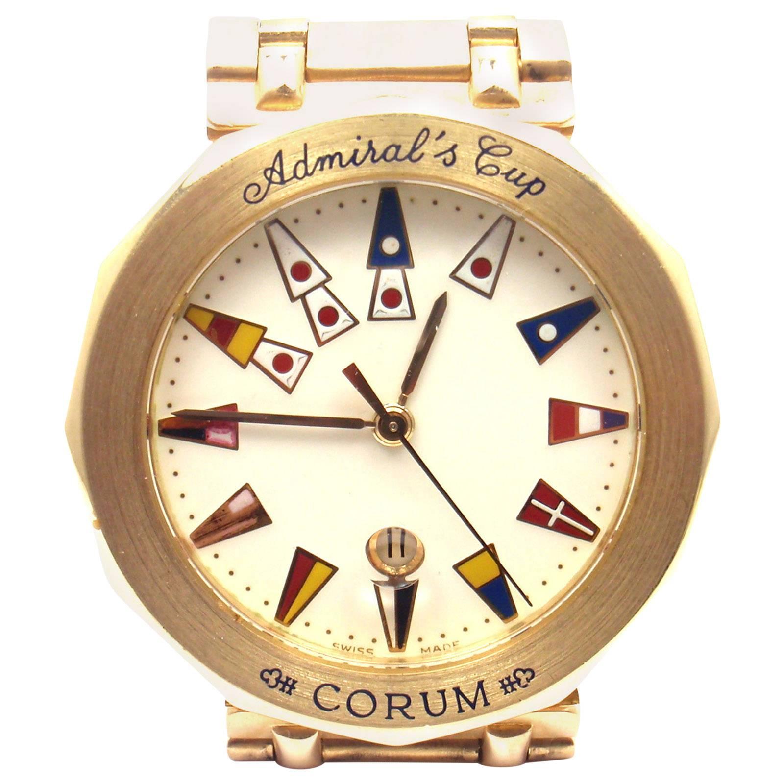 Corum Admiral's Cup Yellow Gold Men's Watch