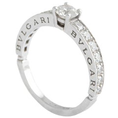 Bulgari Bvlgari 0.31 carat Diamond White Gold 18K Ring