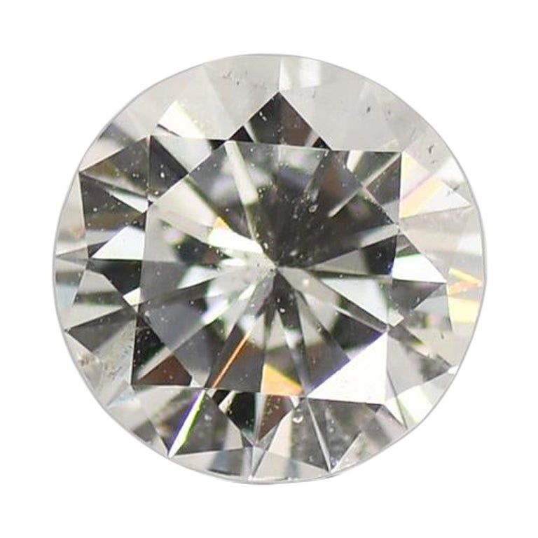 Diamant en vrac de taille ronde et brillante certifié par la GIA 1,01 ct en vente
