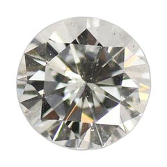 Vintage GIA Certified Round Brilliant Cut Loose Diamond 1.01 ct