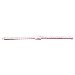 NWT $65, 238 18KT Gorgeous Glittering Fancy Large Baguette Tennis Bracelet