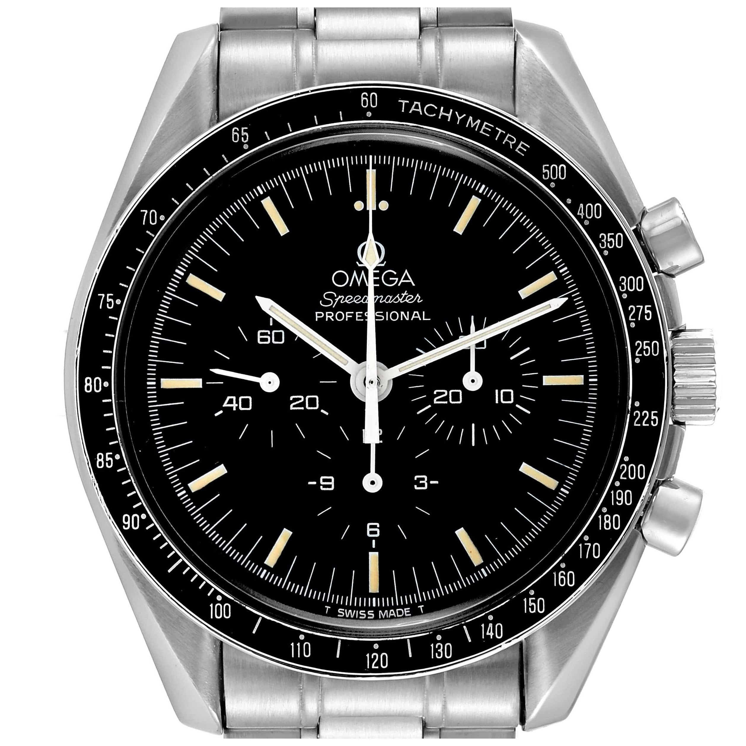 Omega Speedmaster 861 Schwarzes Zifferblatt Stahl Herren Monduhr 3590,50,00