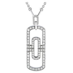 Bvlgari Parentesi 18K White Gold 1.20ct Diamond Necklace BV10-121323