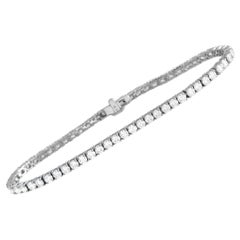 LB Exclusive 18K White Gold 3.32ct Diamond Tennis Bracelet MF06-121823