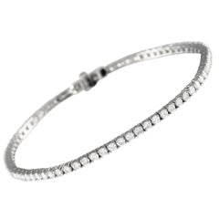 LB Exclusive Bracelet tennis en or blanc 14 carats avec diamants 2,52 carats MF08-121823